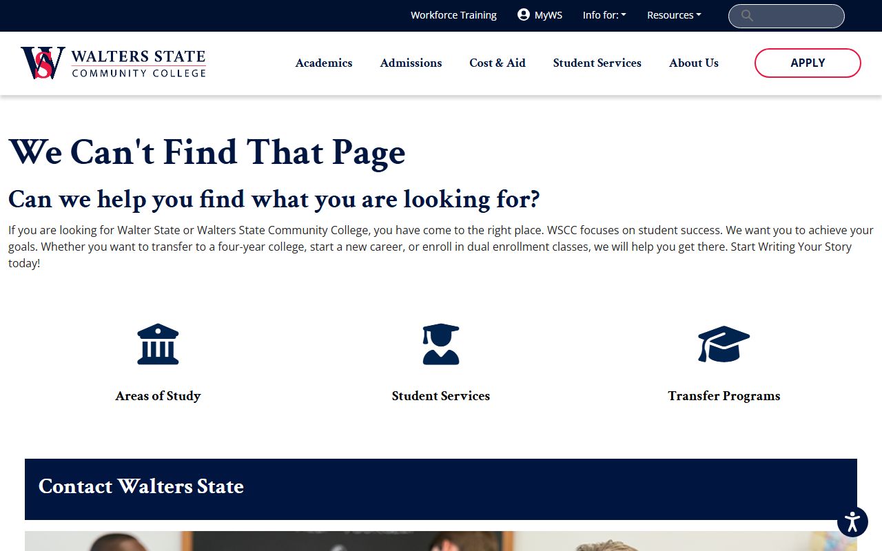 Morristown Sex Offenders police department page from the Morristown Police Department