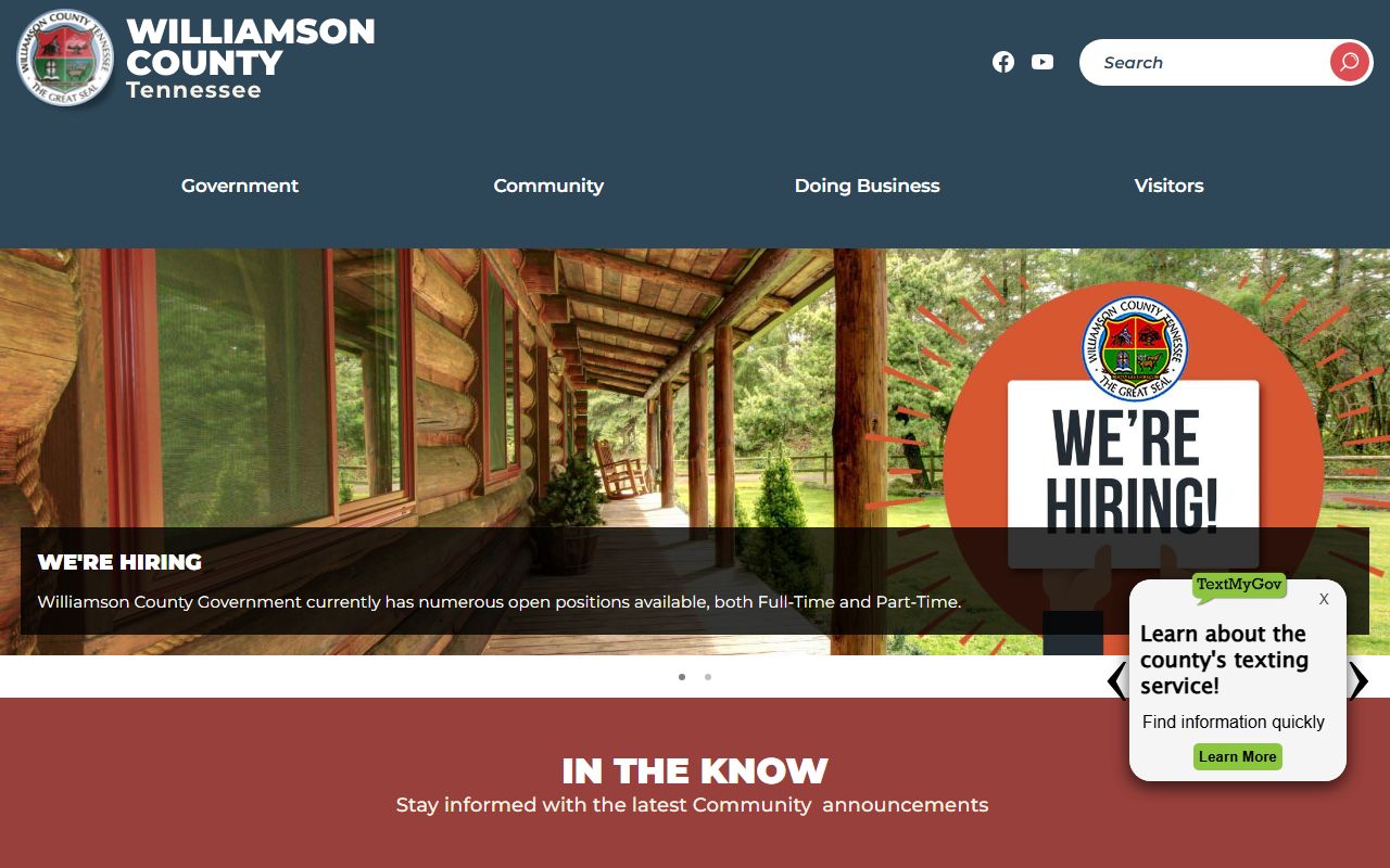 Franklin Sex Offenders registry page from Williamson County Sheriff's Office